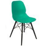 Nobis Furniture - Shoreditch Side Chair - Black Wooden Frame