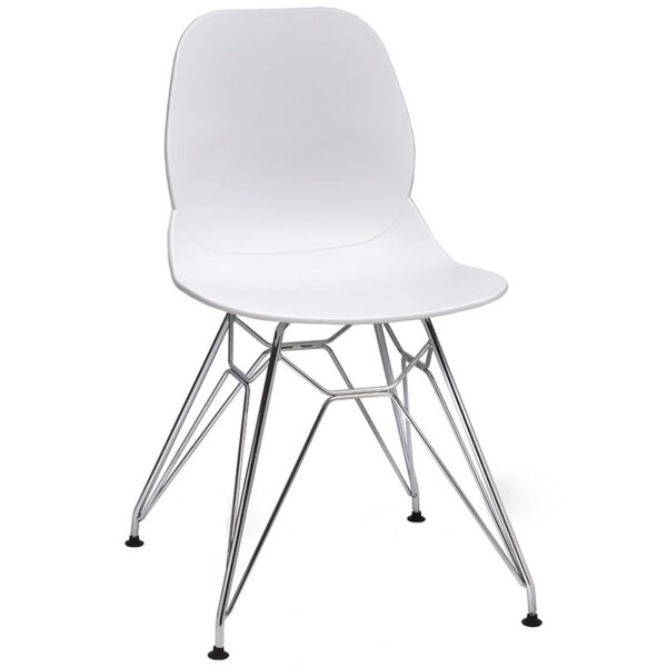 Nobis Furniture - Shoreditch Side Chair - Chrome Frame