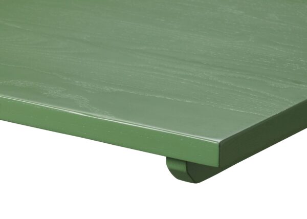 Nobis Furniture - Solid Ash Table Top - Green Finish