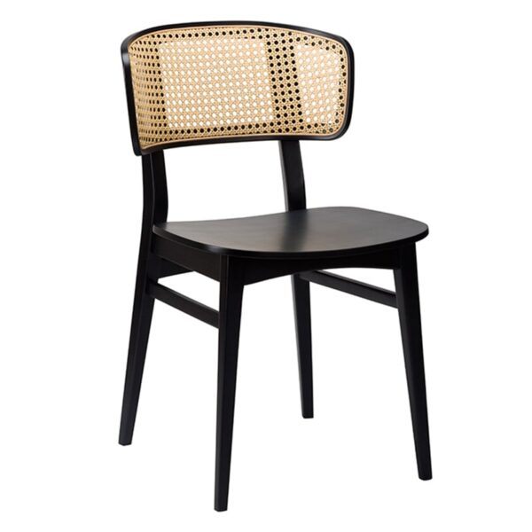 Nobis Furniture - Sophia Rattan Back Side Chair
