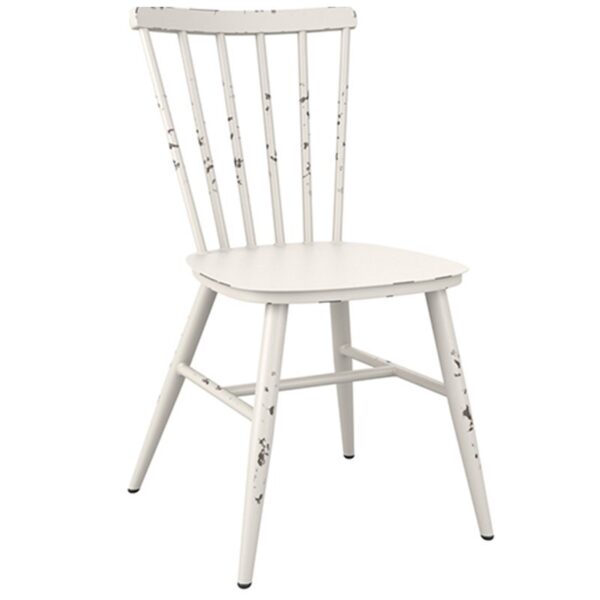 Nobis Furniture - Spin Aluminium Retro Side Chair Indoor or Outdoor