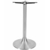 Nobis Furniture - Trumpet Large Brushed Stainless Steel Table Base