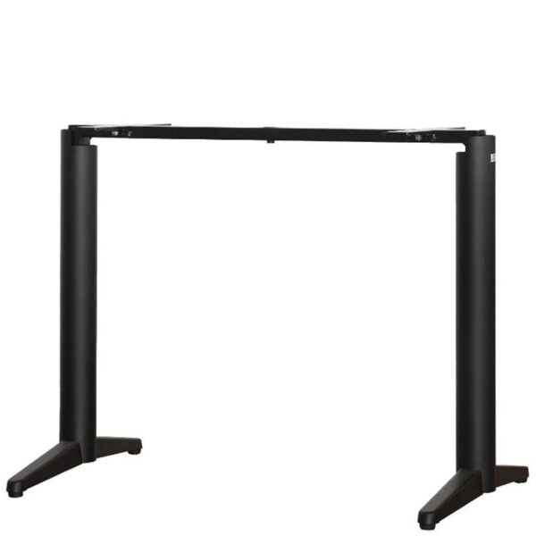 Nobis Furniture - Staten Twin NoRock Steel Table Base - Dining Height