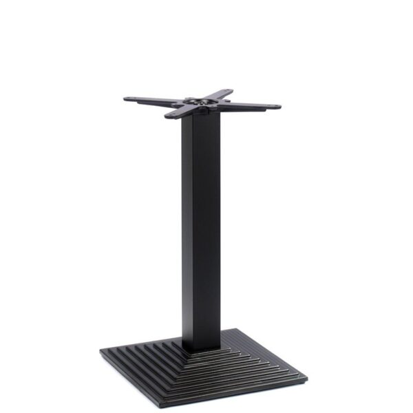 Nobis Furniture - Black Step Square Cast Iron Table Base