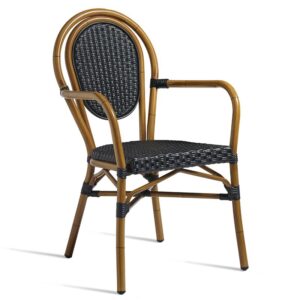 Nobis Furniture - Time Outdoor Stacking Arm Chair