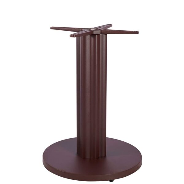 Nobis Furniture - Uluru NoRock Jarrah Brown Small Table Base - Dining Height