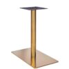 Nobis Furniture - Vello Single Pedestal Vintage Brass Table Base - Various Height