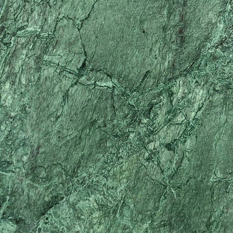 Nobis Furniture - Table Tops - Verde Rajistan Genuine Marble Table Tops - Mid-Dark Green