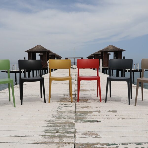 Nobis Furniture - Next Day Biba Outdoor Side Chair - Choice of 7 Colours
