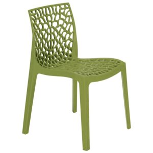 Nobis Furniture - Next Day Zesi Stacking Outdoor Side Chair - Choice of 8 Natural Tones