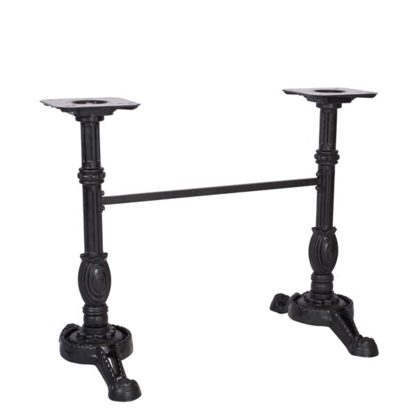 Nobis Furniture - Baroque Twin Pedestal Table Base - Dining Height