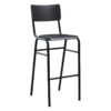 Nobis Furniture - Tavo Stacking Bar Stool - Wooden Seat & Back