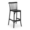 Nobis Furniture - Casa Polypropylene Bar Chair – Black