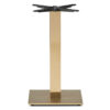Nobis Furniture - NEXT DAY Champagne Medium Square Cast Iron Table Base