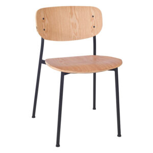 Nobis Furniture - Preston Stacking Wood Side Chair