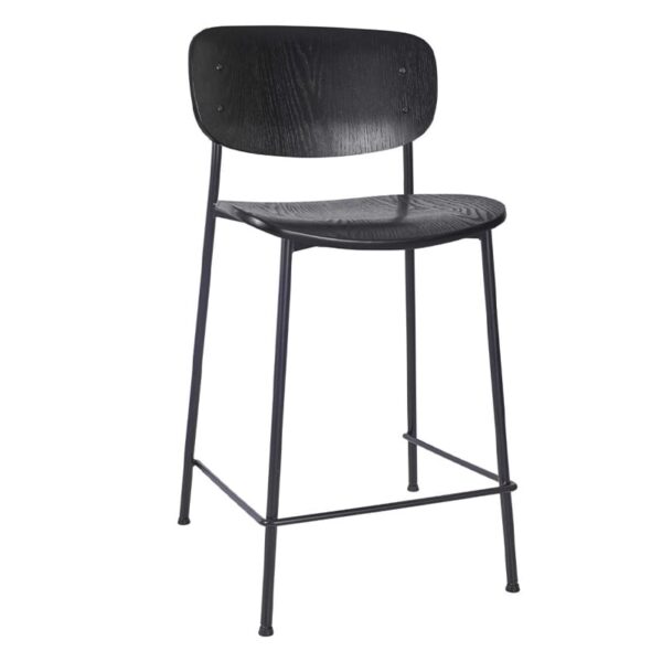 Nobis Furniture - Preston Mid Height Wood Stool