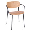 Nobis Furniture - Preston Wood Stacking Arm Chair