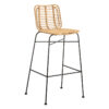Nobis Furniture - Malia Stackable Outdoor Woven Bar Stool