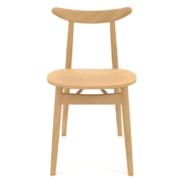 Nobis Furniture - Finn Fameg Curved Back Side Chair - Made to Order