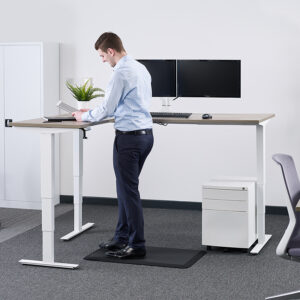 Advance Triple Motor Height Adjustable Corner Desk - 1600mm x 1600mm