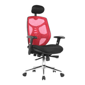 Polaris Executive High Back Mesh Chair with Adjustable Headrest
