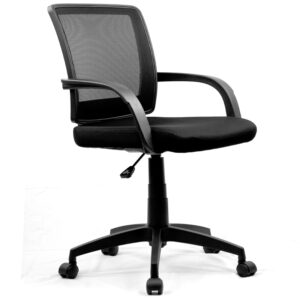 Beta Medium Back Mesh Chair with Contoured Back