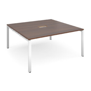 Adapt Square Boardroom Table 1600mm x 1600mm with Central Cutout 272mm x 132mm