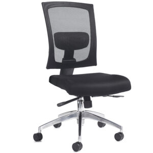 Gemini Ergonomic Mesh Task Chair – Optional Arms and Headrest for Custom Comfort