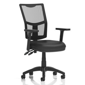 Eclipse Plus II Office Chair – Twin Lever, Mesh Back, Adjustable Arm