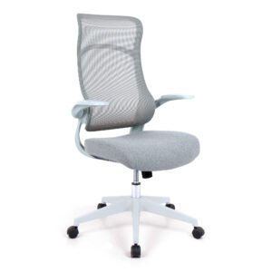Graphite Designer Mesh Back Task Chair with Folding Arms