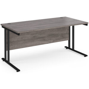 Porto 25 Straight Desk Cantilever Leg - 800mm Deep