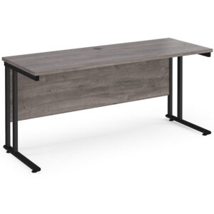 Porto 25 Straight Desk Cantilever Leg - 600mm Deep