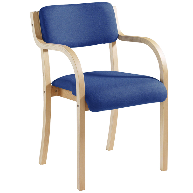 Prague Wooden Frame Conference Chair
