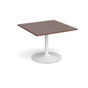 Trumpet Base Square Extension Table - 1000mm x 1000mm