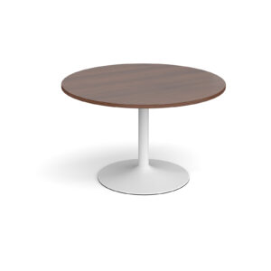 Trumpet Base Circular Boardroom Table - 1000mm or 1200mm Dia