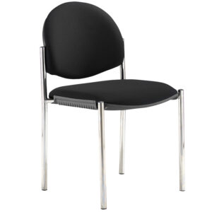 Coda Multi-Purpose Meeting Chair - Chrome Frame