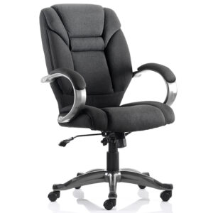 Galloway Fabric Executive Office Chair with Arms