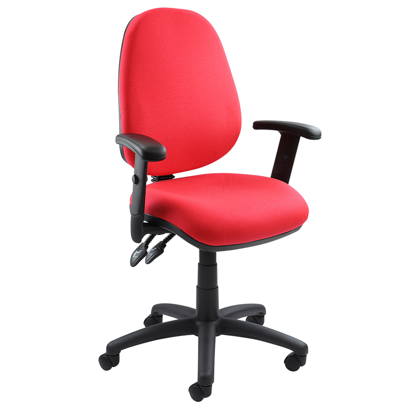 Vantage 100 Ergonomic Office Chair with Adjustable Arms