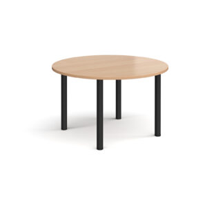 Circular Radial Leg Meeting Table - 1200mm Diameter