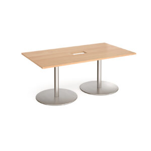 Eternal Rectangular Power Ready Boardroom Table - 1800mm and 2000mm Wide