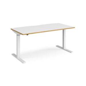 Elev8 Mono Straight Sit-Stand Desk - 800mm Deep