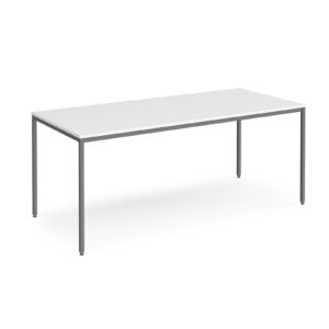 Rectangular Flexi table with Graphite Frame - 1800mm x 800mm
