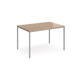 Rectangular Flexi Table with Silver Frame 1200mm x 800mm