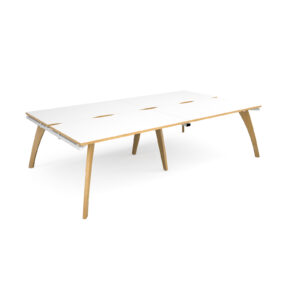 Contempo Double Back to Back Bench Desk - 1600mm Deep