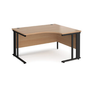 Porto 25 Cable Managed Right Hand Corner Desk
