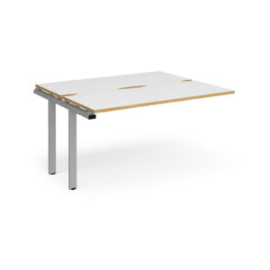 Connect II Bench Desks Sliding Top Add On Unit Single - 1200mm Deep