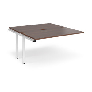 Connect II Bench Desks Add On Unit Single -1600mm Deep