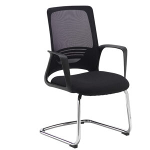 Toto Black Mesh Back Visitors Chair