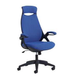NEXT DAY Tuscan Fabric Managers Chair With Head Support