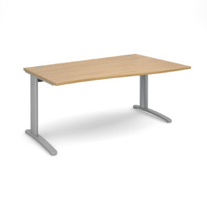 Lillo Cable Managed Cantilever Leg Right Hand Wave Desk